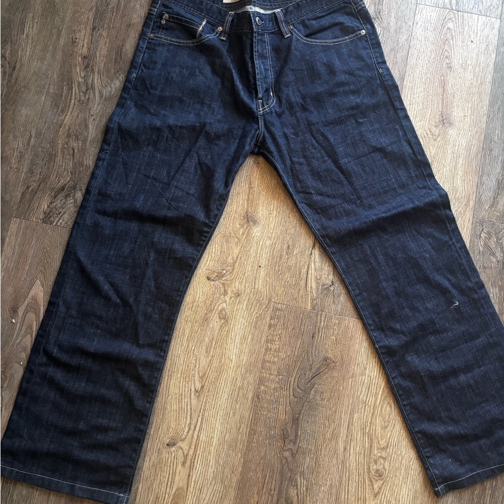 Men's Dark Blue Jeans
